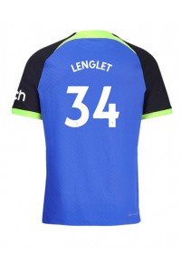 Fotbalové Dres Tottenham Hotspur Clement Lenglet #34 Venkovní Oblečení 2022-23 Krátký Rukáv